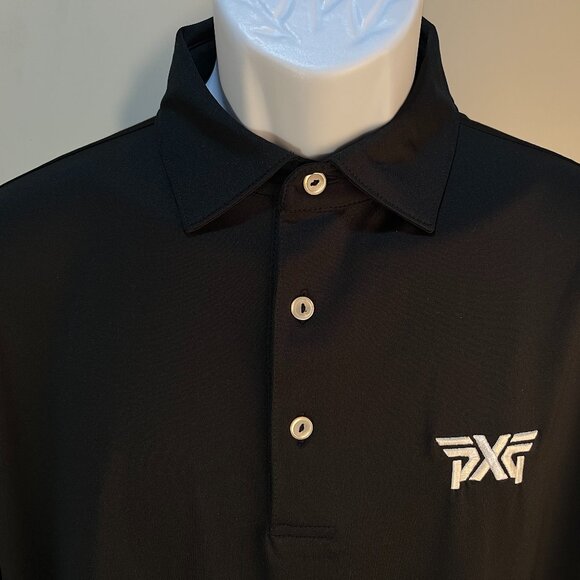 Peter Millar Other - Peter Millar Summer Comfort Men's black PXG Golf long sleeve polo shirt Medium M